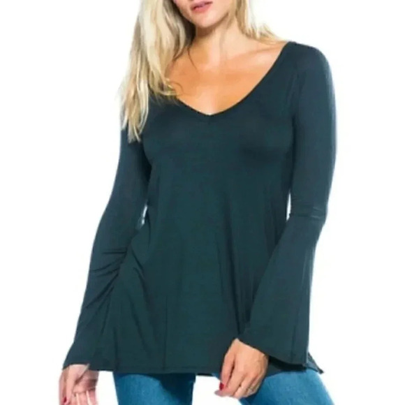 Tops - LONG SLEEVED CASUAL TOP